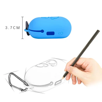 

Bag Earphone Case Protective Waterproof Wireless Bluetooth Silicone Anti-fall Eco-friendly Portable For Samsung Gear Icon X 2018