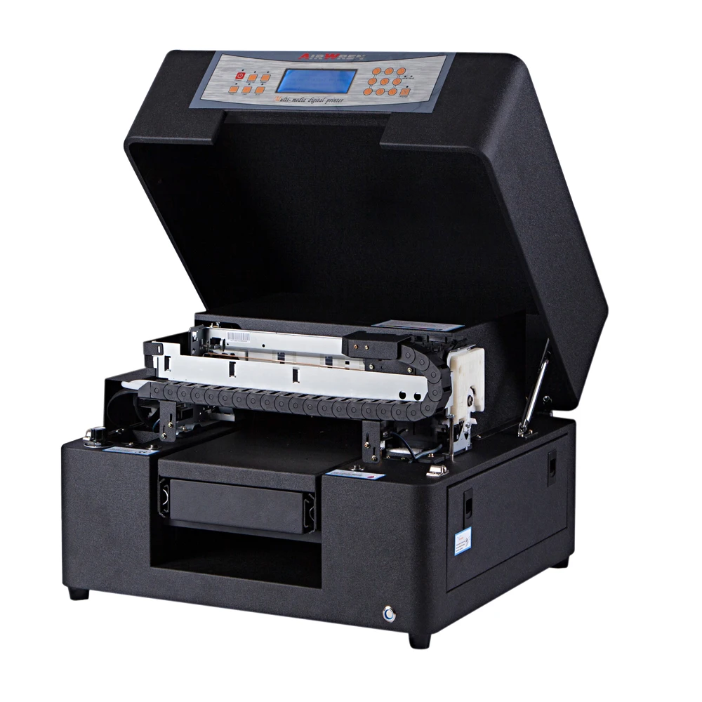  High Performance A4 Flatbed UV printer 3D Embossed Phone case printer Acrylic printing machine