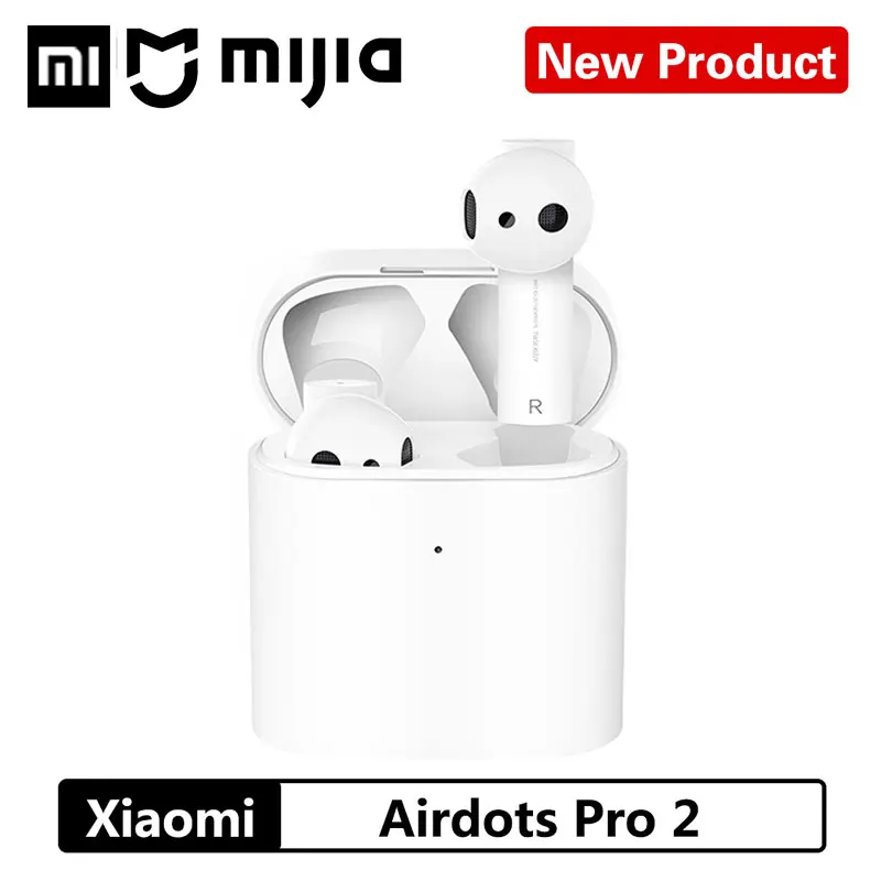 

NEW Top Xiaomi Airdots Pro 2 Wireless Earphone TWS Mi True Earbuds 2 LHDC Tap Stereo Control Dual MIC ENC Mic Handsfree Top Gift