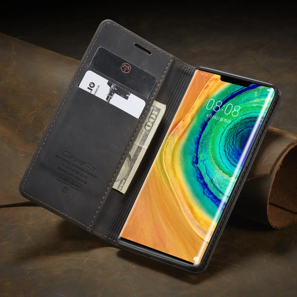 Высокое качество, Винтажный чехол из искусственной кожи для huawei mate 30 Pro, чехол с магнитной застежкой, чехол-кошелек для huawei mate 30/про сумки, корпус