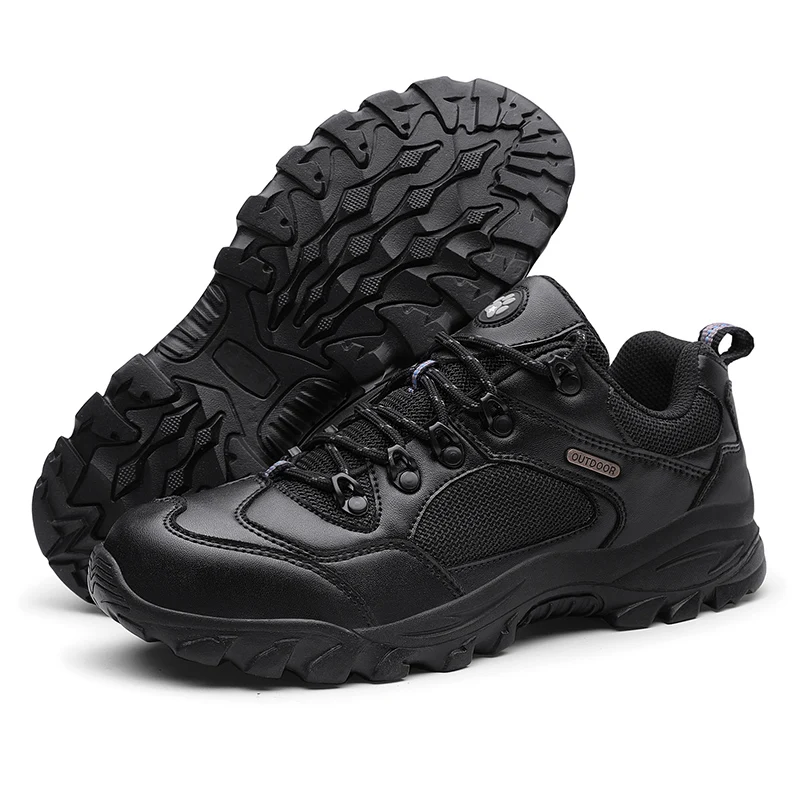 

Men's Work Shoes Outdoor Sneakers Men Mesh Shoes Non-slip Wear-resistant Fishing Shoes Male Desert Boots Drop Shipping