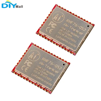 

2pcs/lot SX1276 LoRa Module 433MHZ 470MHZ 868MHZ 915MHZ RHF76-052 LoRaWAN STM32L052C8T6 UART Lorawan
