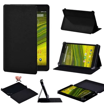 

Tablet Case for EE Eagle/arrier Tab/Jay 7.85 Inch PU Leather Folding Stand Pure Black Tablet Cover Case + free Stylus