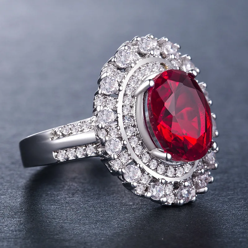 Bague Ringen женское 925 пробы Серебряное кольцо Wtih 10 мм Большой цитрин драгоценный камень серебряные ювелирные изделия для помолвки женские подарки Размер 6-10
