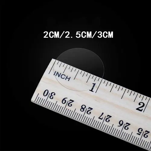 200-500Pcs Transparent Self-adhesive Sealing Stickers 2CM2.5CM3CM Round Transparent Gift Packaging Seal Labels - Image 3