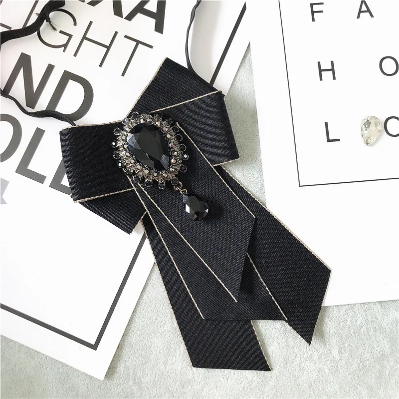 High-end Korean Bridegroom's Wedding Bow Tie Fashion Retro Gentleman's Dress Bow Tie British Men's Suit White Shirt Accessories - Цвет: D6-02