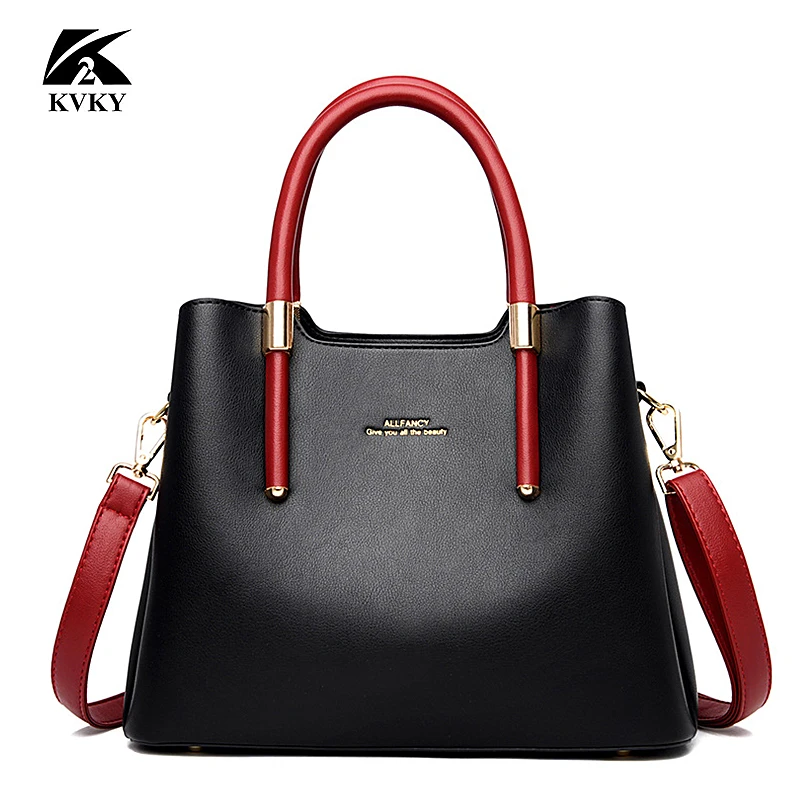

Women's handbag Female leather shoulder bag luxury handbags women bags designer women bag over shoulder sac a main Ms tote bag