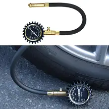 Горячий 100PSI ABS металлический указатель точности в стиле автомобильных шин манометр удлиняющий шланг короткое давление измерительный тестер клапана