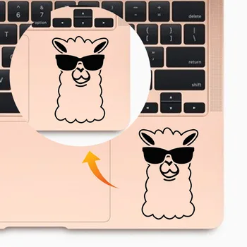 

Llama With Sunglass Trackpad Laptop Sticker for Macbook Decal Pro Air Retina 11 12 13 15 inch Mac Book Skin 14 Notebook Sticker