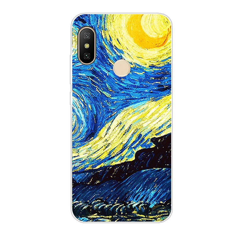 Чехол для Xiaomi Redmi Note 6 Pro, чехол из ТПУ, милый силиконовый чехол для телефона xiomi Redmi Note 6 Pro, 6 чехлов, чехол для бампера