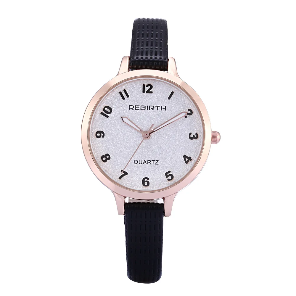 

Rebirth Li bo fu V6-Re009 Quartz Waterproof Belt Watch Men And Women Watch