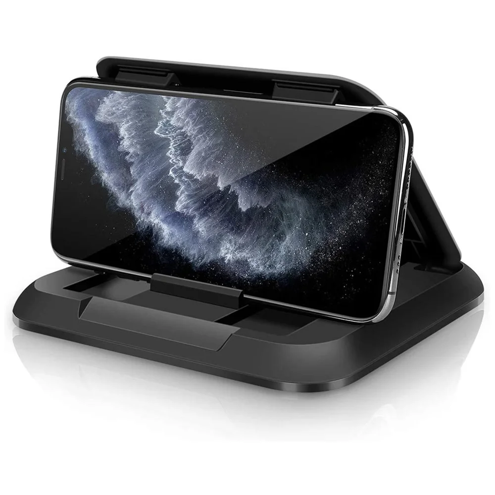 Carbon Fiber Car Phone Holder Dashboard Universal 3 to 7 inch Mobile Clip Mount Bracket For iPhone XR XS MAX GPS Stand | Мобильные