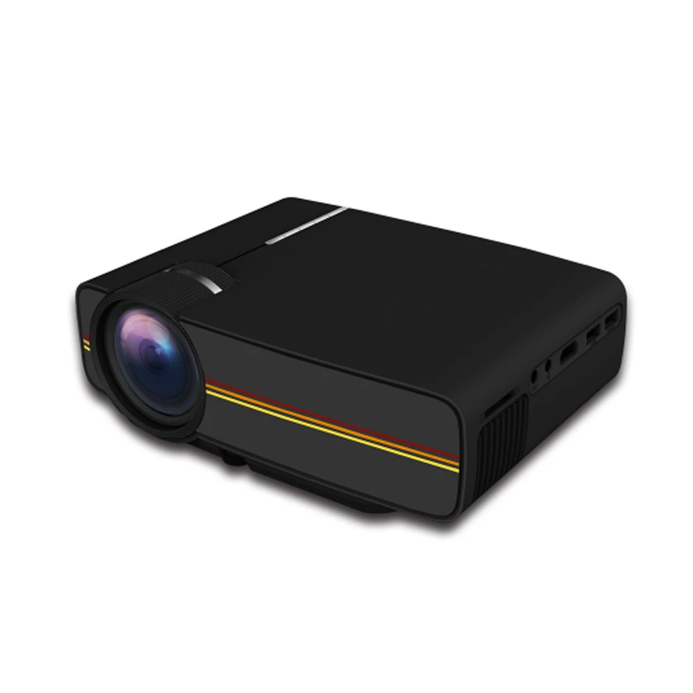 film projector YG400 Mini Portable LED Projector 1000Lumens 800*480dpi LCD HomeTheater Projector Support 1080P Proyector HDM VGA USB Projector gaming projector