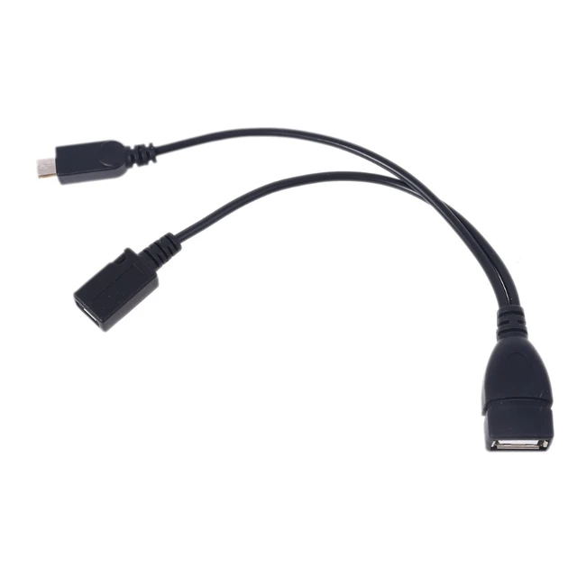 Micro USB to USB 2.0 OTG Adapter Cable for  Fire TV Mobile Phone  Tablet PC