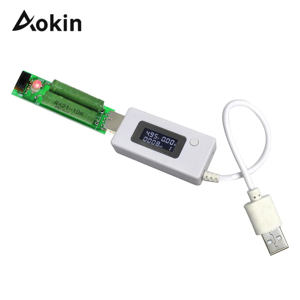 ЖК-дисплей емкость аккумулятора Micro USB погрузчик тестер напряжения тока медиатор
