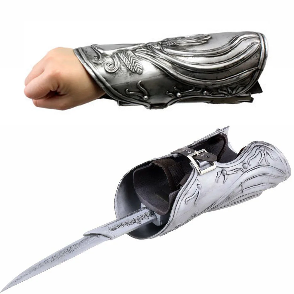 Скрытый клинок рукав меч фигурка ассасинов скрытый клинок Эдварда оружие рукава мечи могут выталкивать детские игрушки подарок