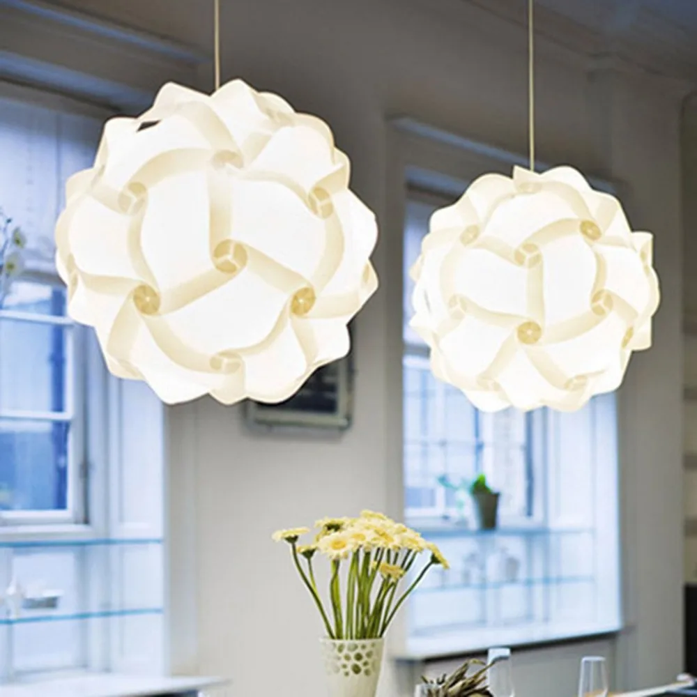 Абажур для лампы пластиковый абажур Сделай Сам Декор для спальни шаровая форма Контрактная потолочная лампа замена абажура для дома