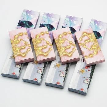 

Damepapil Wholesale Full Strip Lashes Custom Packaging Bulk Various Color New Design Rectangle Shape Paper Boxes For Packaging