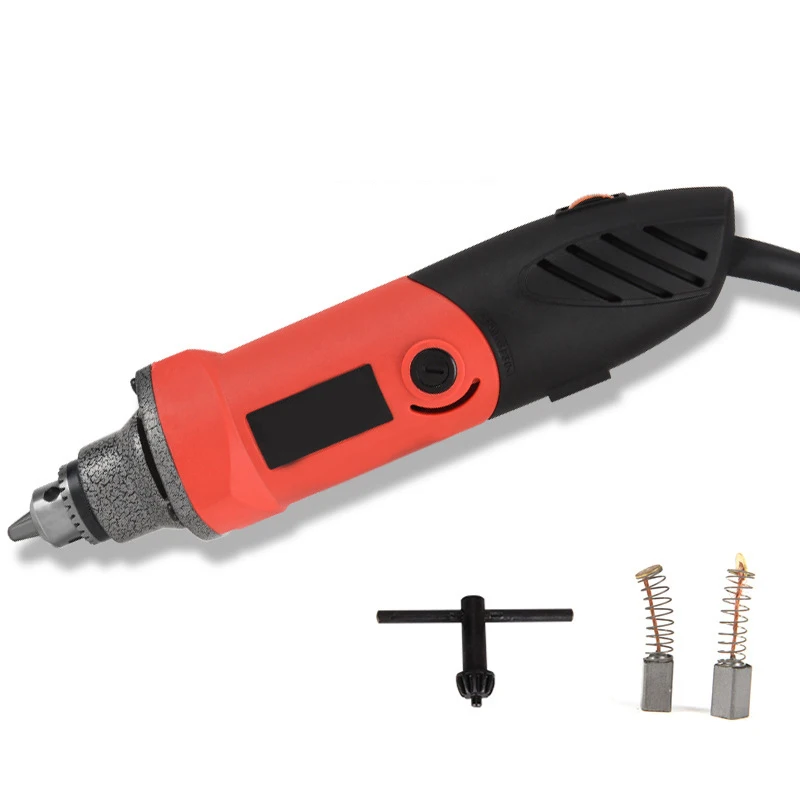 

220V 500W Mini Electric Die Grinder Accessories Regulating Speed Drill Grinding Machine Milling Polishing Rotary Tool Eu Plug