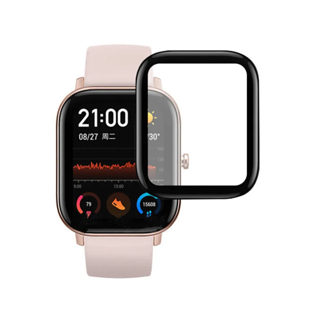 Для смарт браслета AMAZFIT GTS Smart Watch 1/2/3 ПК прозрачные ультра пленка из закаленного