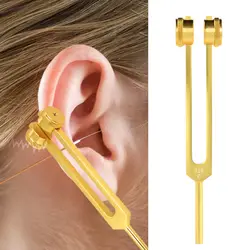 128 Гц нейронная вилка шахтерский тюнер Золотое ушное испытательное оборудование инструмент для ухода за ушами