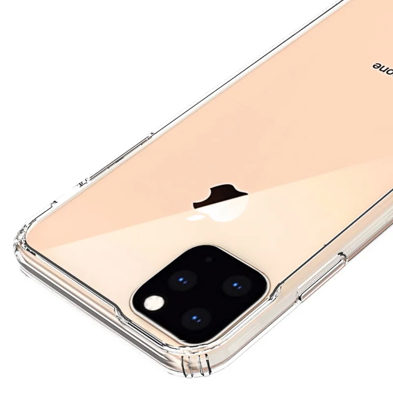 Для iPhone 11 чехол Кристальный Гибридный Бампер прозрачная твердая акриловая задняя крышка для iPhone 11 pro Max чехол для телефона s для iPhone11 11pro