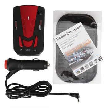 

New Compatible Ultra-thin All-in-one Automotive Safety Radar Detector Voice Alert Speed Laser Detection Navigation Essentials