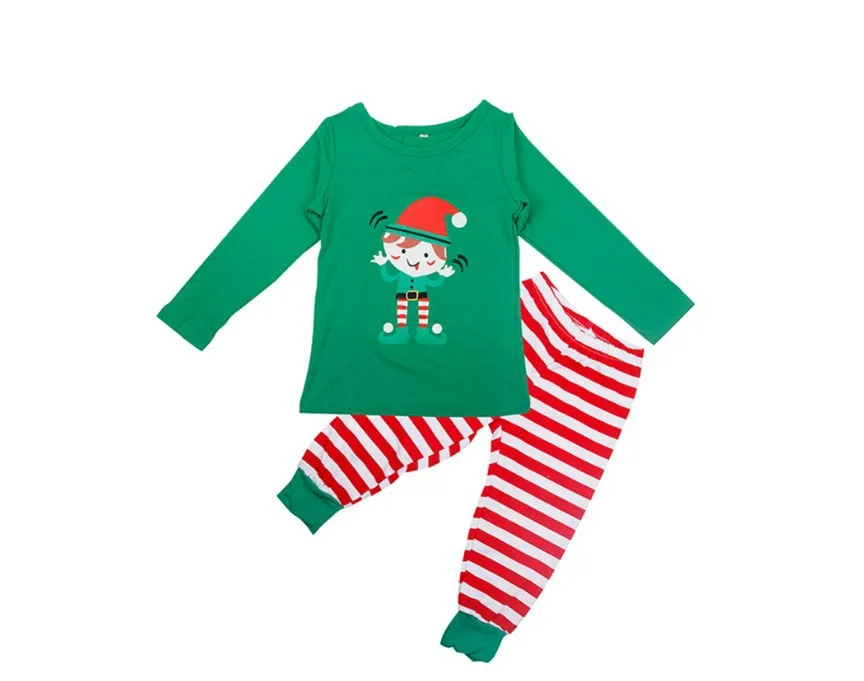 Семейный Рождественский пижамный комплект; одинаковая Ночная одежда для всей семьи; пижамный комплект для взрослых и детей; Детский комбинезон; Рождественская одежда для сна для всей семьи