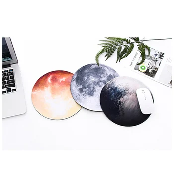 

Star Computer Mouse Padding Rubber Thickening Cartoon Round Animal Penguin Mouse Pad 20CM For MacBook Xiaomi Lenovo Computer Etc