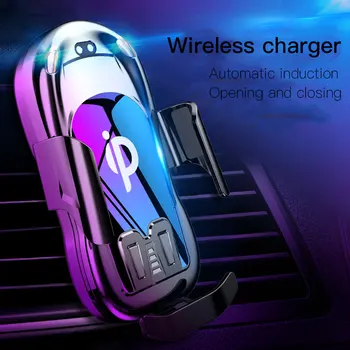 

Wireless car charger in wireless charger for Samsung note9 / S10 / S9 and iPhone wireless charger holder and Receiver
