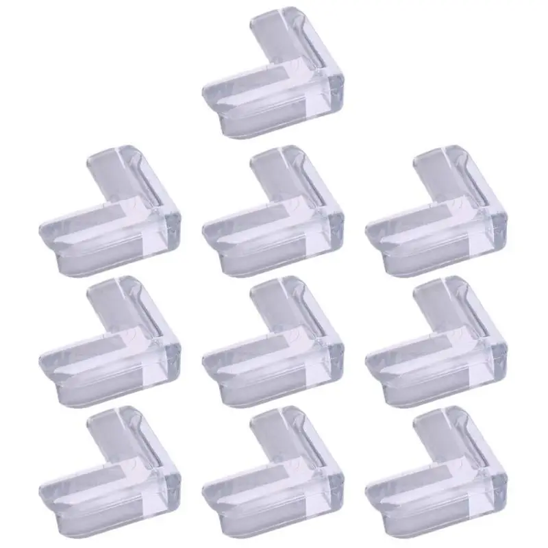 

8 pcs Child Safety Silicone Protective Pad Table Corner Edge Protective Cover Child Impact Protective Cover Easy to Install