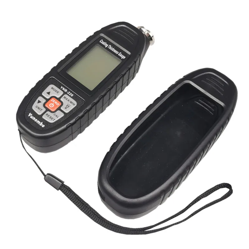 Film Thickness Meter Car Paint Tester Coating Thickness Gauge with Backlight LED/UV Flashlight
