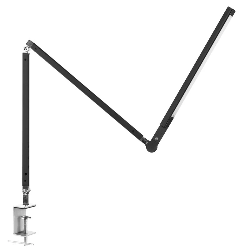 

HoneyFly LED Dimmable Long Arm Foldable Eye Protection Bed Lamp Study Remote Control Clip on Reading Desk lamp