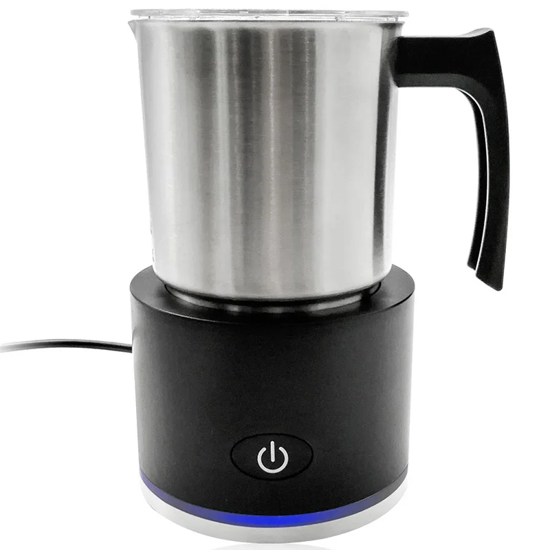 

Milk Frother, Electric Milk Frother and Steamer, Large Capacity Automatic Foam Maker for Hot & Cold Milk Foam, Stainless Steel C