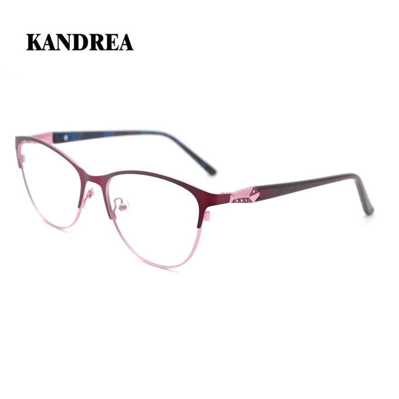 Женские оправы для очков с кошачьим глазом LUCIDIE винтажные прозрачные