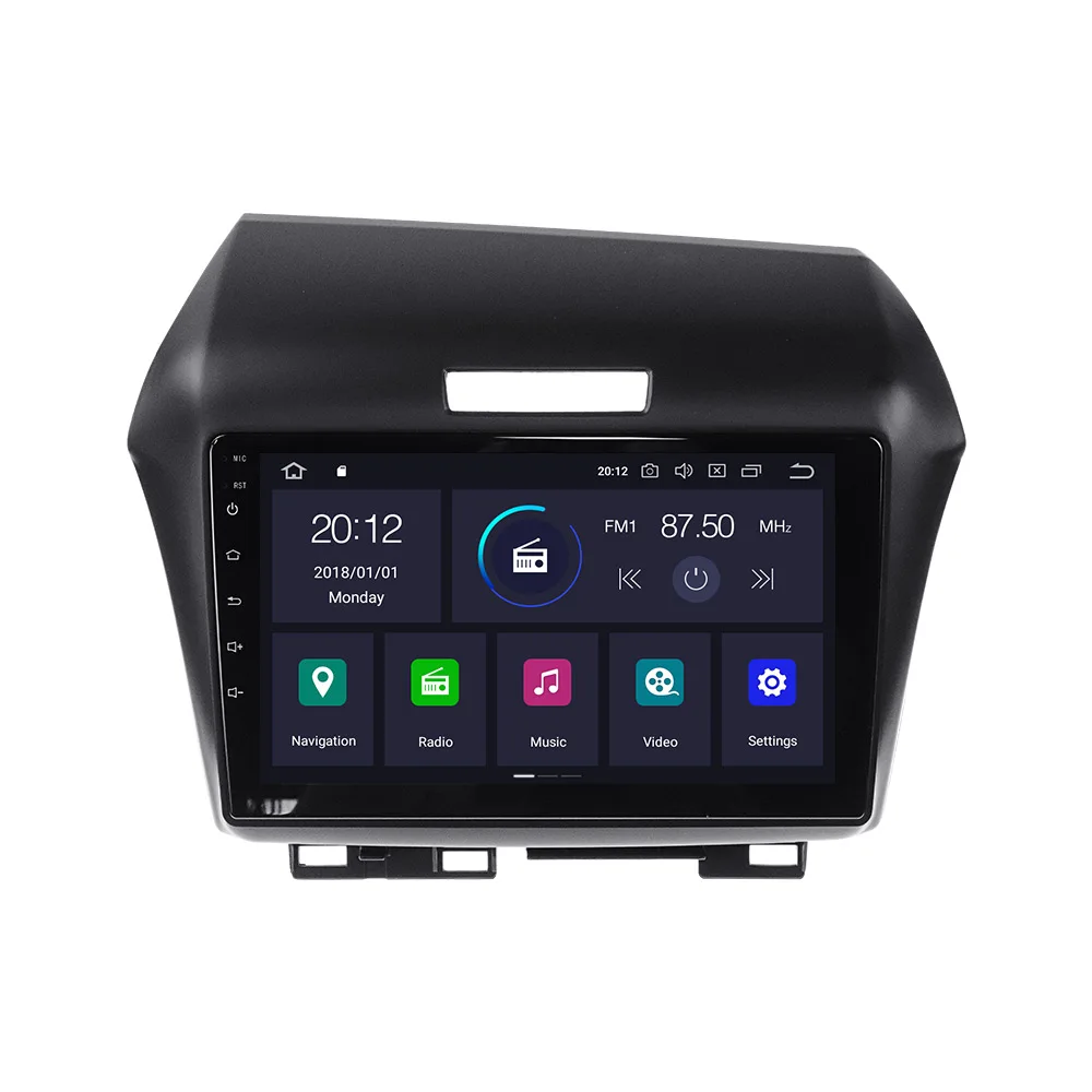 10," Android 9 8 ядерный 4+ 64 ГБ с ips DSP автомобильный без dvd-плеера для HONDA JADE 2010- gps навигация Радио мультимедийный плеер