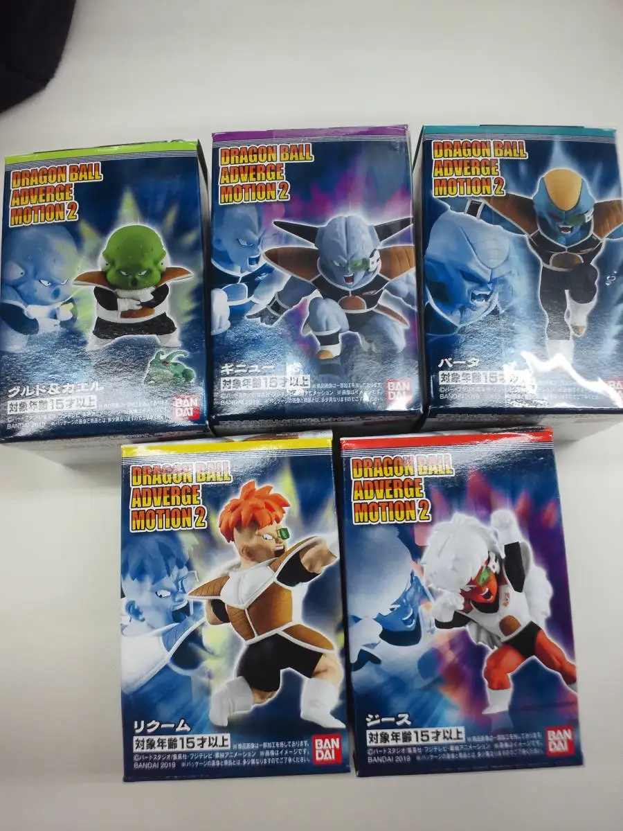 WSTXBD BANDAI Dragon Ball Z DBZ Adverge Motion Vol.02 Gogeta Broly Ginew Vice guurdo Recoome figuals Brinquedos - Цвет: Ginew soldier