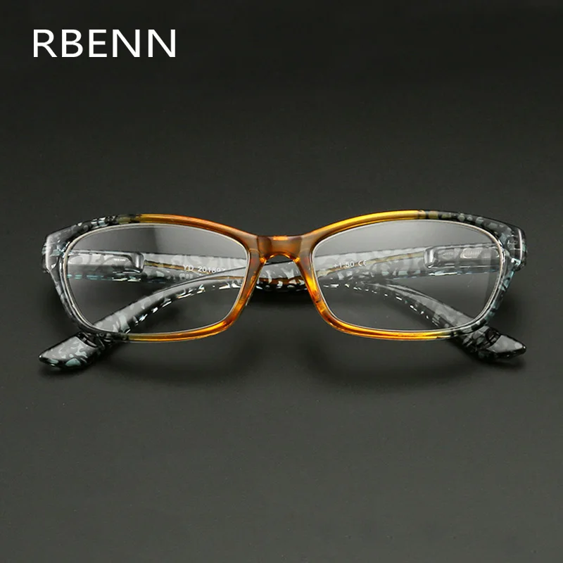 RBENN солнцезащитные очки "кошачий глаз", очки для чтения, Для женщин Модные леопардовые дальнозоркость для чтения очки для женщин с диоптриями+ 0,75 1,25 1,75 2,25 2,75