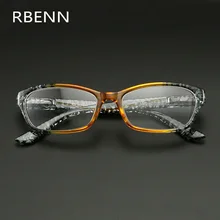 RBENN солнцезащитные очки "кошачий глаз", очки для чтения, Для женщин Модные леопардовые дальнозоркость для чтения очки для женщин с диоптриями+ 0,75 1,25 1,75 2,25 2,75