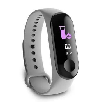 

For M2 M3 Professional Waterproof Smart Watch Wristband OLED Touchpad for Android for IOS Smartphones