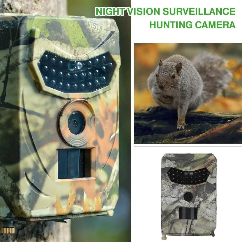 Trail camera ИК-камера для охоты, фотосъемка животных 3.0MP 1080p HD камера для охоты, кемпинга, видео рекордер, ночное видение