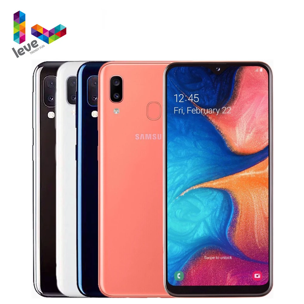 Смартфон Samsung Galaxy A20e A202F/DS глобальная версия на 2sim-карты экран 5 8 дюйма 3 Гб ОЗУ