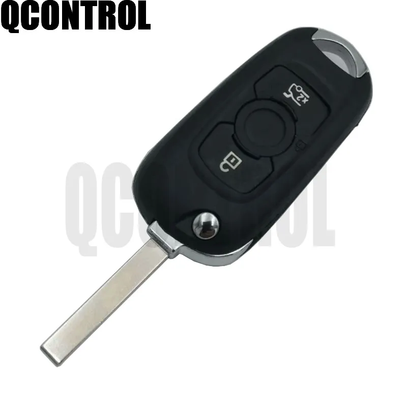 QCONTROL 3 кнопки флип дистанционный ключ автомобиля 433 МГц для Opel Vauxhall Astra K- ID46 PCF7961 чип