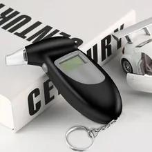 Тестовый брелок-алкотестер, анализатор, детектор, алкотестер, алкотестер, устройство, ЖК-экран, профессиональный тест на алкоголь, дыхание, er