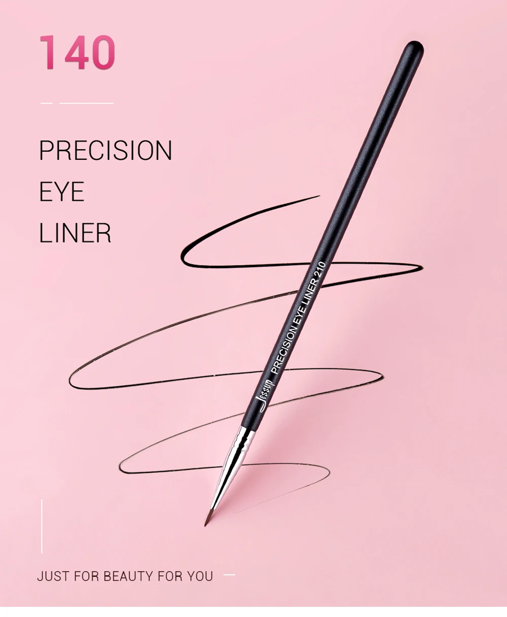 Jessup Precision Eyeliner Brush Fine Point Premium Synthetic Eye