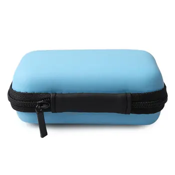 

USB Cable Organizer Earphone Case Hand Spinner Portable Headset box hard Earphone Bag Zippered Pouch