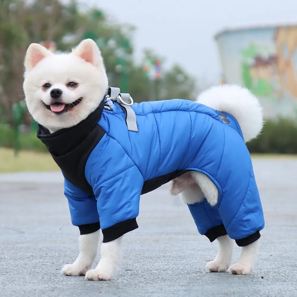 Inverno roupas de cachorro pequeno cachorro quente