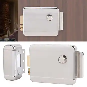 

Single Headed Electric Control Lock DC12V Anti-Theft Security Home Door Access with 3 Keys
