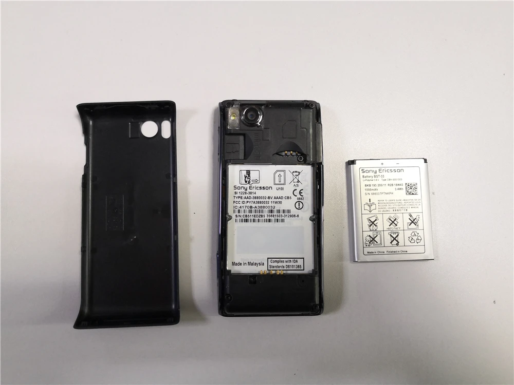 iphone 12 refurbished Original Unlocked Sony Ericsson Aino U10 Singel Core 3.0 Inches 3G 8.1MP Camera Bluetooth FM Radio Used Mobile Phone refurbished samsung phones