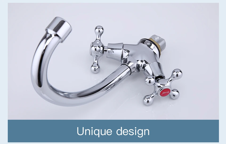 FRAP Top Quality Kitchen Sink Faucet Mixer Cold and Hot Kitchen Tap Mixer Silver Single Hole Water Tap torneira cozinha F4319